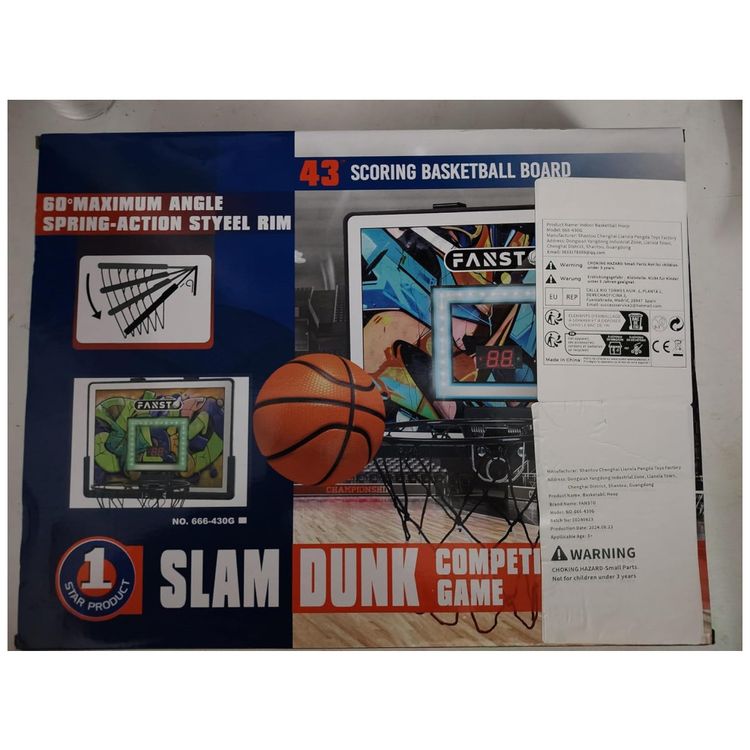 Cesta-de-Basquete-com-4-Bolas--Luz-LED-Anti-impacto-Imagem-7