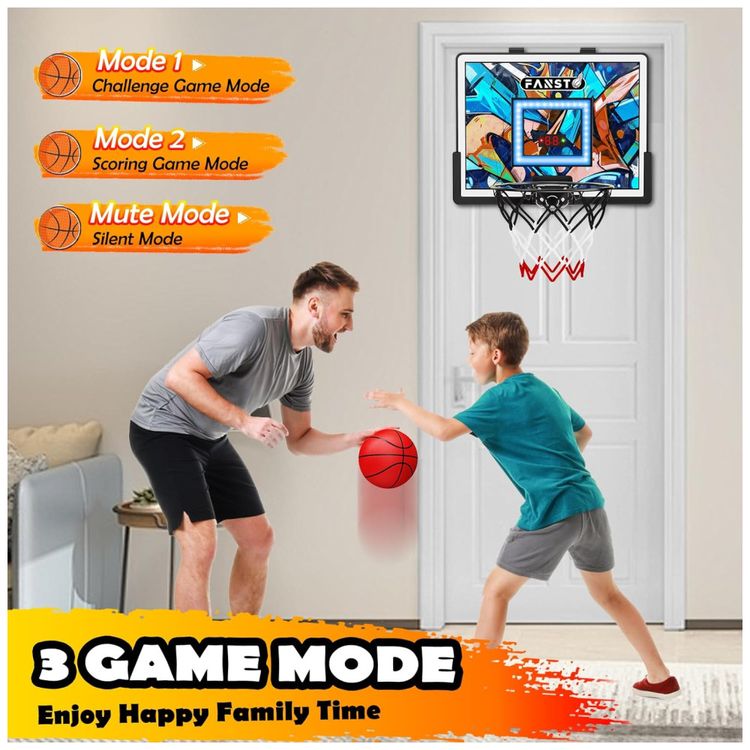 Cesta-de-Basquete-com-4-Bolas-Placar-Eletronico-2-Modos-Imagem-3