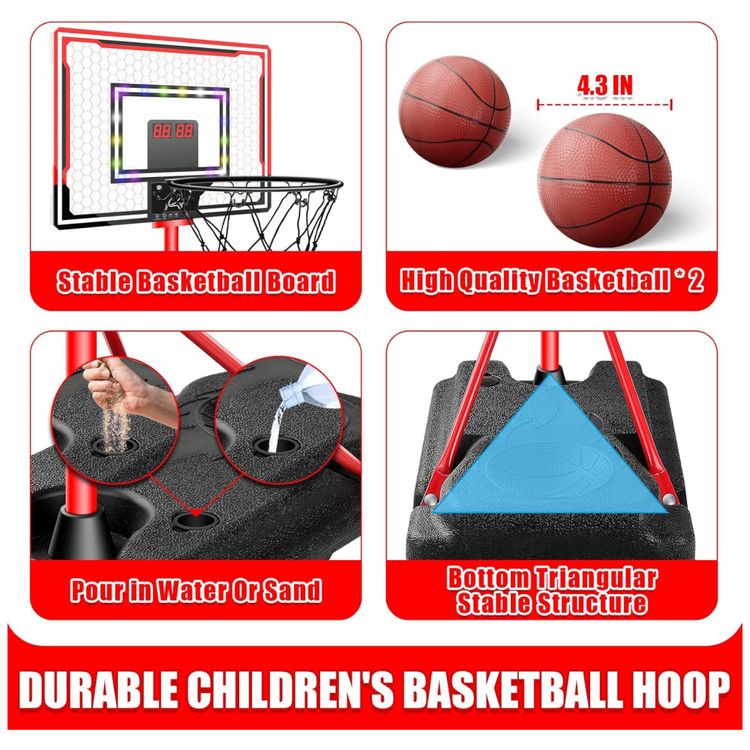 Cesta-de-Basquete-Interno-e-Externa-com-2-Bolas-Placar-Imagem-4