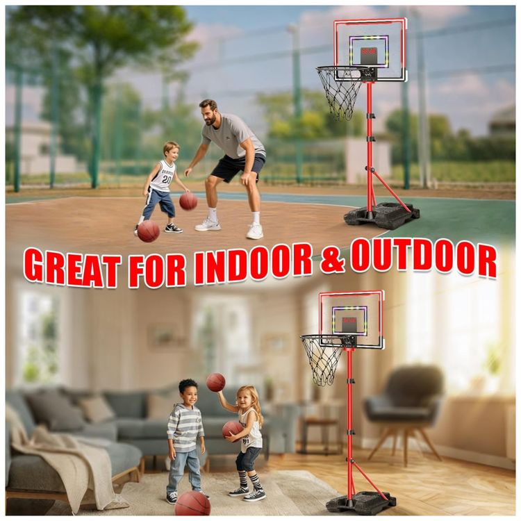 Cesta-de-Basquete-Interno-e-Externa-com-2-Bolas-Placar-Imagem-6