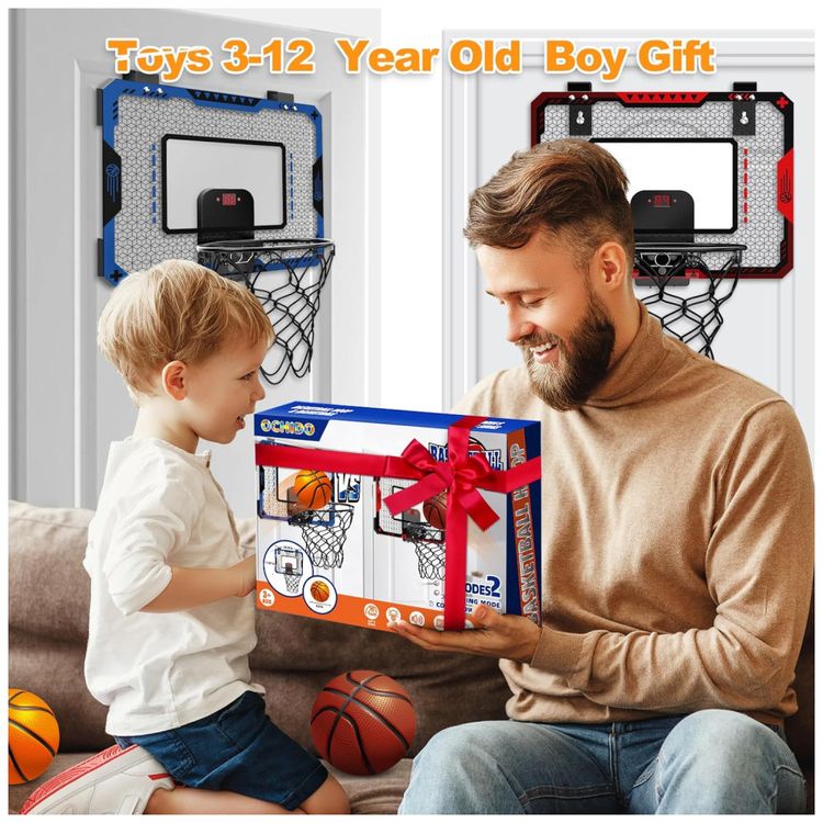 Cesta-de-Basquete-Interna-com-4-Bolas-2-Modos-de-Jogo-e-Imagem-4