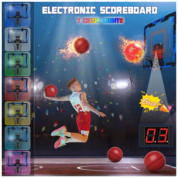Cesta-de-Basquete-com-4-Bolas-Placar-Eletronico-Volume-Imagem-1