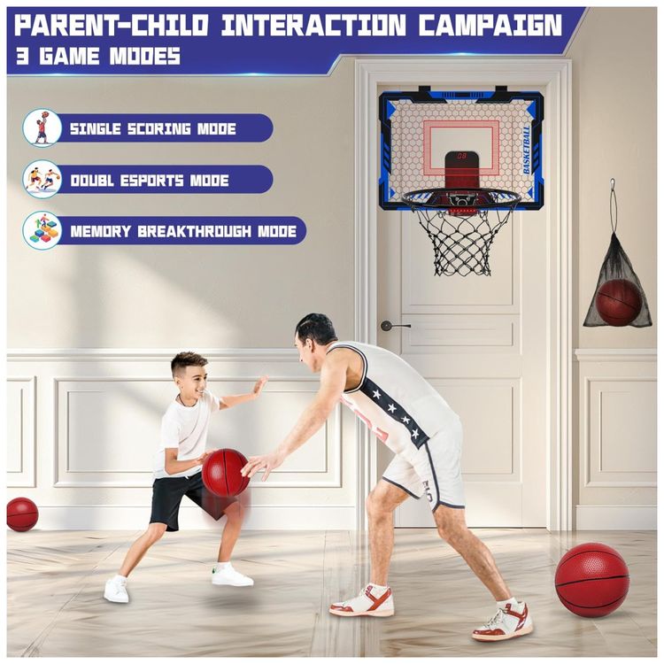 Cesta-de-Basquete-com-4-Bolas-Placar-Eletronico-Volume-Imagem-3