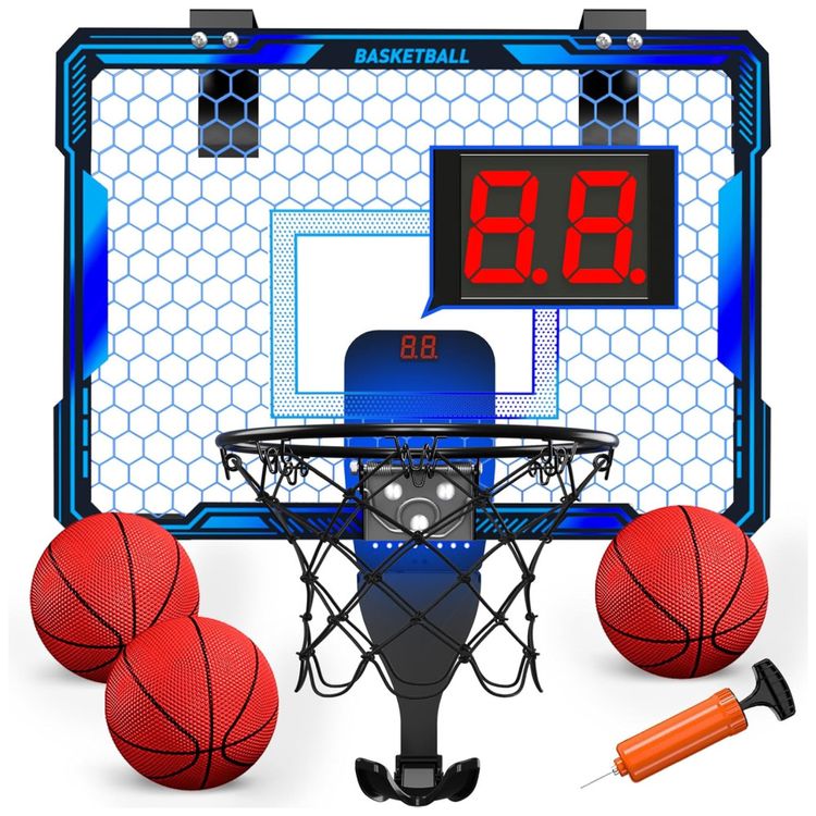 Cesta-de-Basquete-com-3-Bolas-Placar-Eletronico-Volume-Imagem-0