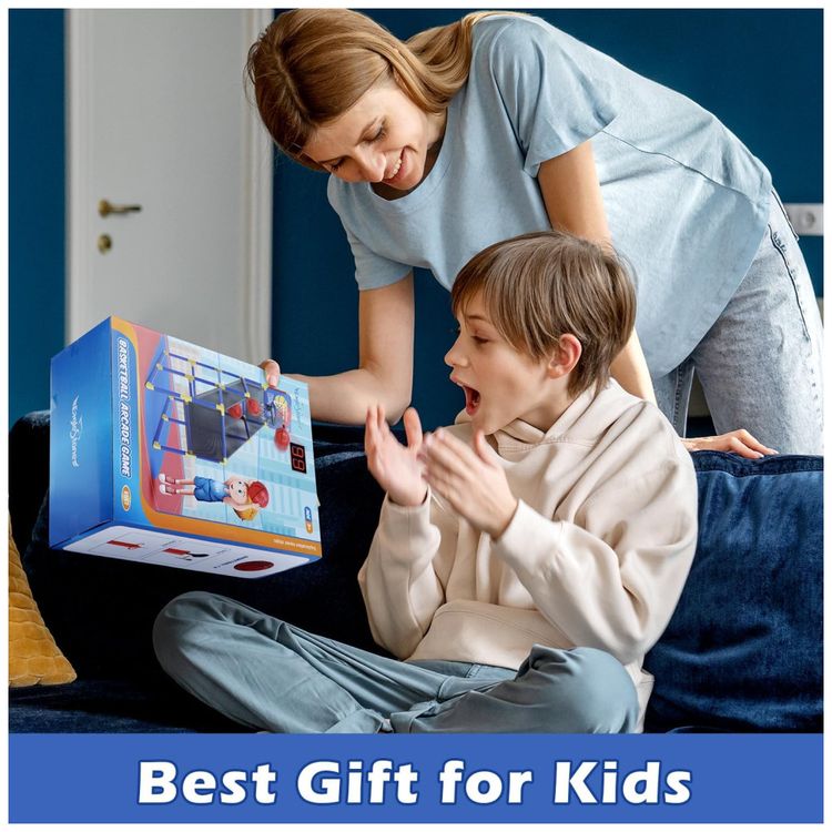 Jogo-de-Basquete-Arcade-Infantil-com-4-Bolas-Placar-Imagem-6