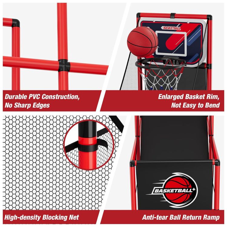 Jogo-de-Basquete-Arcade-Infantil-com-4-Bolas-e-Bomba-de-Ar-Imagem-5