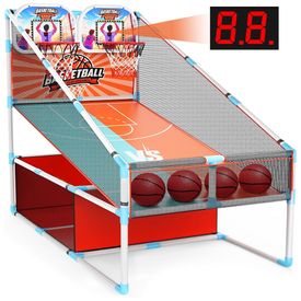 Jogo-de-Basquete-Arcade-Infantil-para-2-Jogadores-com-4-Imagem-0