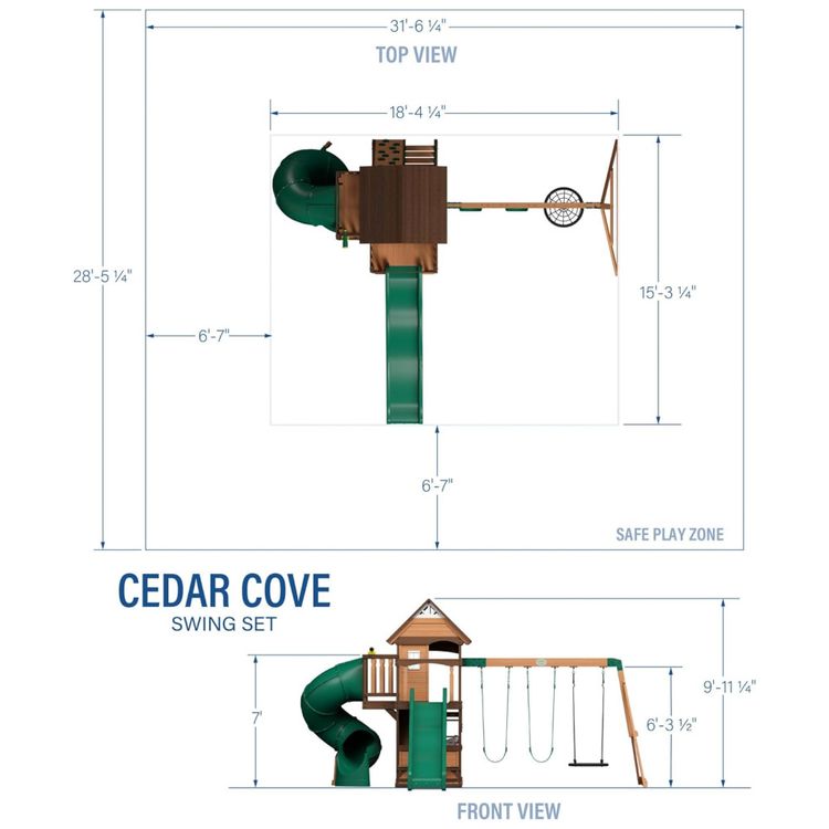 Playground-Infantil-de-Madeira-com-Cozinha-Compacta-Parede-Imagem-2