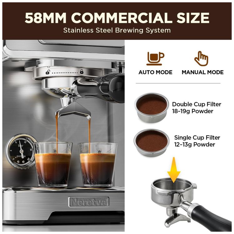 Maquina-de-Cafe-Expresso-Profissional-15-Bar-com-Manometro-Imagem-2