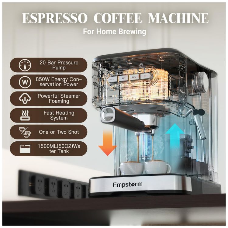 Maquina-de-Cafe-Expresso-20-Bar-para-Capsulas-ou-Cafe-Imagem-1