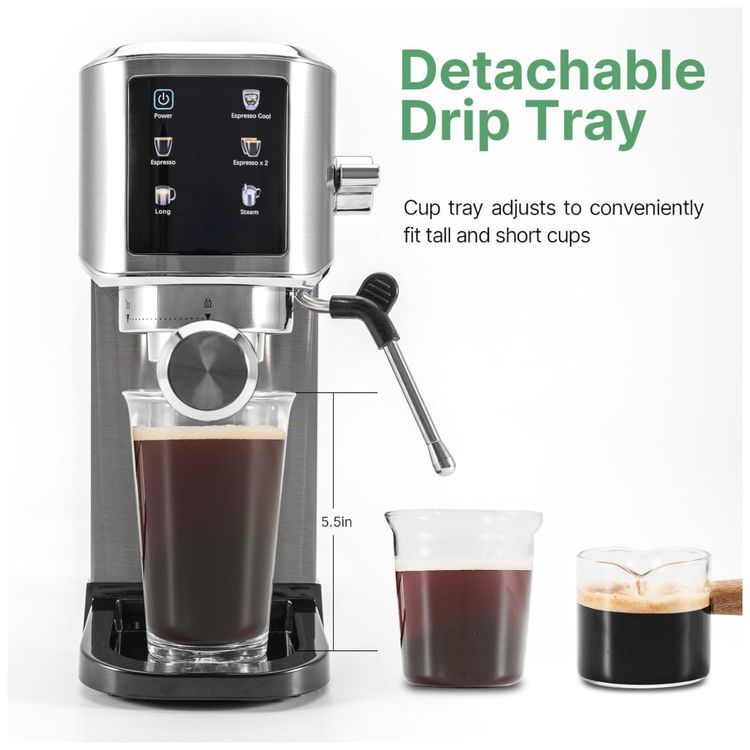 Maquina-de-Cafe-Expresso-20-Bar-para-Cafe-Longo-com-Infusao-Imagem-7