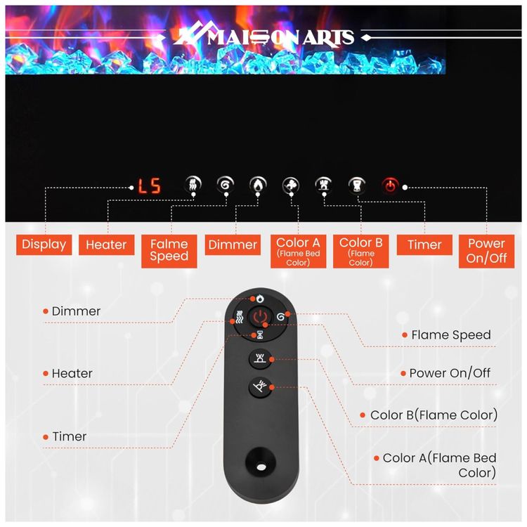 Lareira-Eletrica-de-Embutir-A45x182L-cm-com-Controle-Remoto-Imagem-4