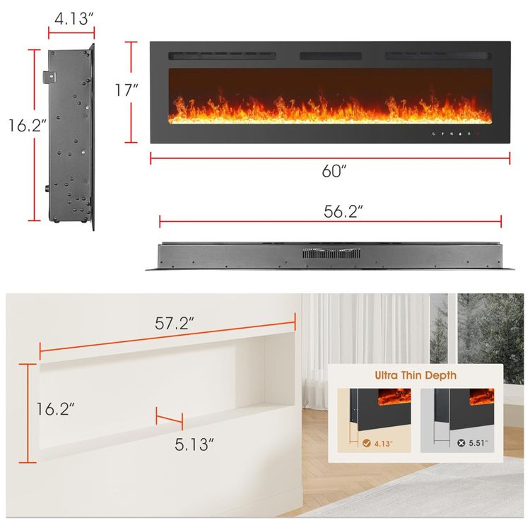 Lareira-Eletrica-de-Embutir-A43x152L-cm-com-Controle-Remoto-Imagem-8