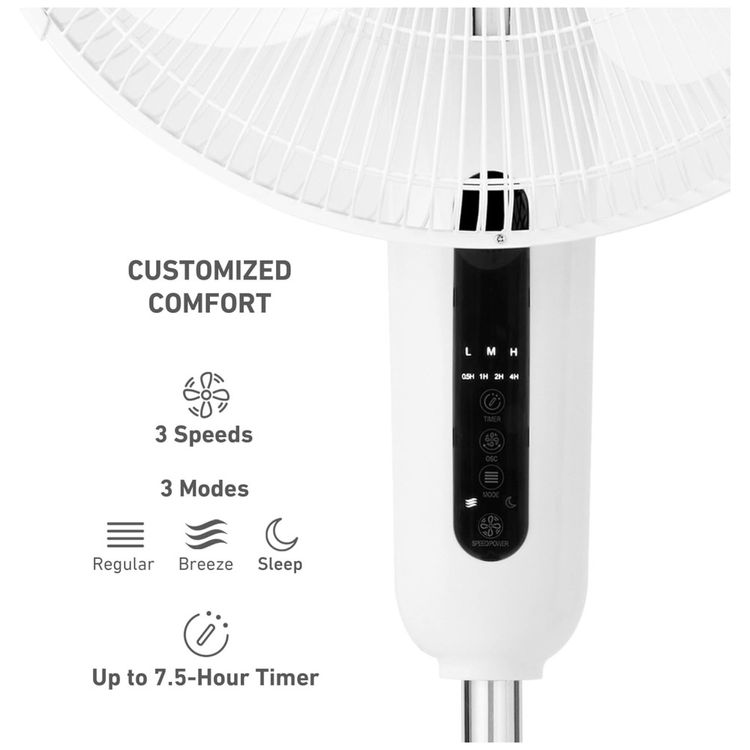 Ventilador-Pedestal-com-Controle-Remoto-Oscilacao-de-80°-Imagem-2