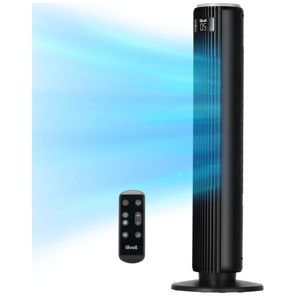 Ventilador-de-Torre-com-Controle-Remoto-Oscilacao-de-90°-Imagem-0