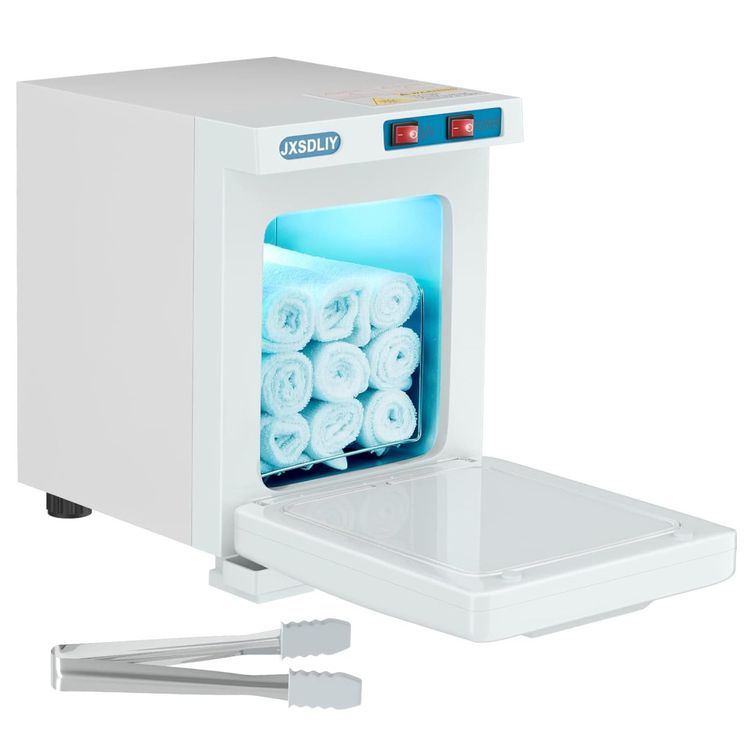 Aquecedor-de-Toalhas-2-em-1-de-5L-para-Spa-Salao-de-Beleza-Imagem-0
