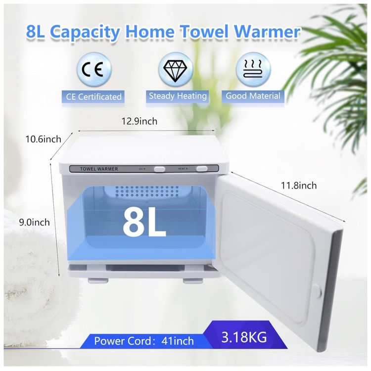 Aquecedor-de-Toalhas-8L-Ideal-para-Saloes-de-Beleza-110V-Imagem-3