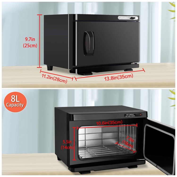 Aquecedor-de-Toalhas-8L-para-Spa-Barbearia-e-Saloes-110V-Imagem-4