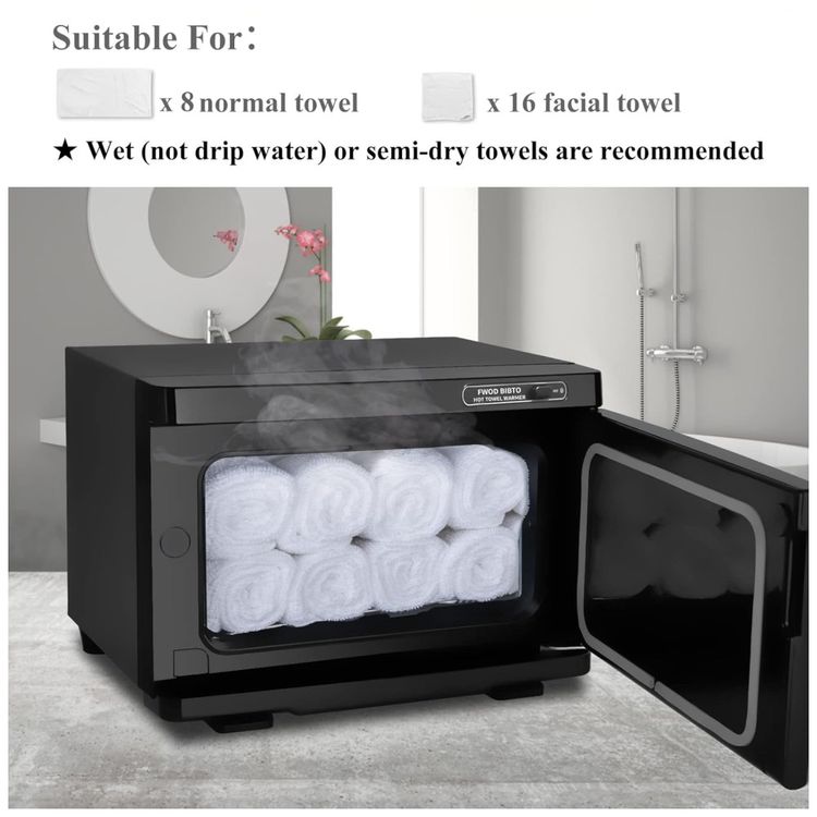 Aquecedor-de-Toalhas-Profissional-8L-para-Spas-Saloes-Imagem-2