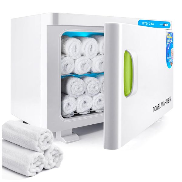 Aquecedor-de-Toalhas-2-em-1-Capacidade-23L-para-Spa-Saloes-Imagem-0