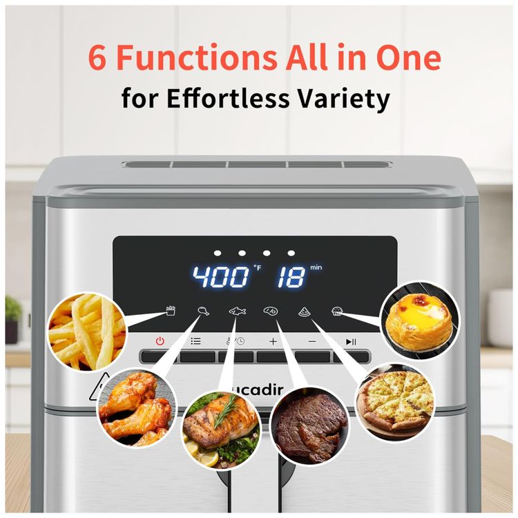 Air-Fryer-95L-com-Cesta-Antiaderente-Revestida-de-Imagem-3