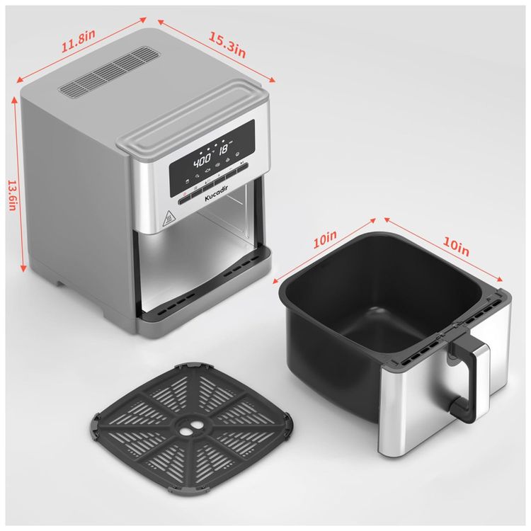 Air-Fryer-95L-com-Cesta-Antiaderente-Revestida-de-Imagem-4