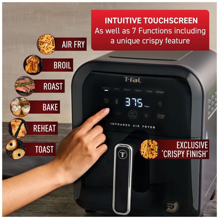 Air-Fryer-Fritadeira-de-Ar-com-Tela-Digital-de-56L-e-7-Imagem-4