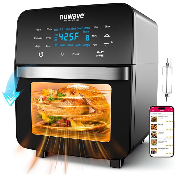 Air-Fryer-Forno-144L-com-150-Predefinicoes-Espeto-de-Imagem-0