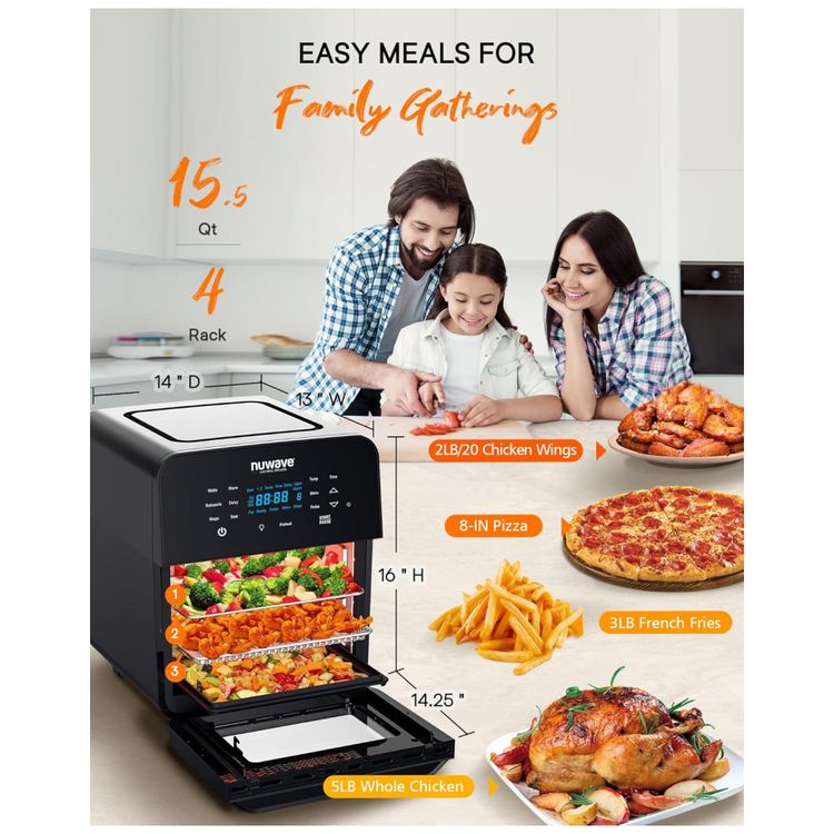 Air-Fryer-Forno-144L-com-150-Predefinicoes-Espeto-de-Imagem-5