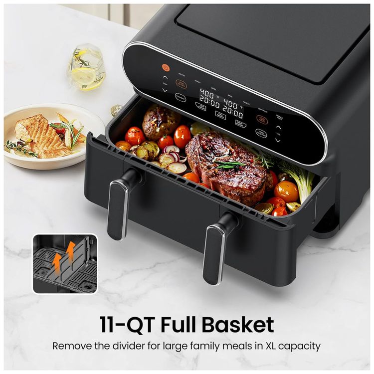 Air-Fryer-8-em-1-de-1026-Litros-com-Cesto-Flexivel-e-Imagem-1