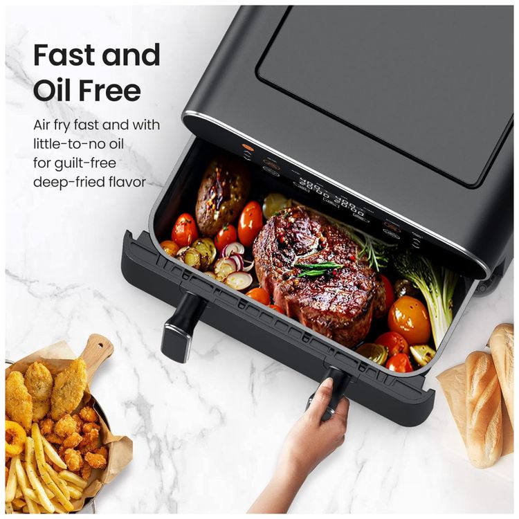 Air-Fryer-8-em-1-de-1026-Litros-com-Cesto-Flexivel-e-Imagem-5