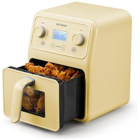Forno-Airfryer-4-Litros-8-em-1-com-Janela-Retro-e-Lembrete-Imagem-0
