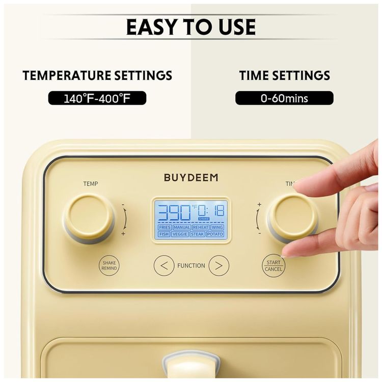 Forno-Airfryer-4-Litros-8-em-1-com-Janela-Retro-e-Lembrete-Imagem-1