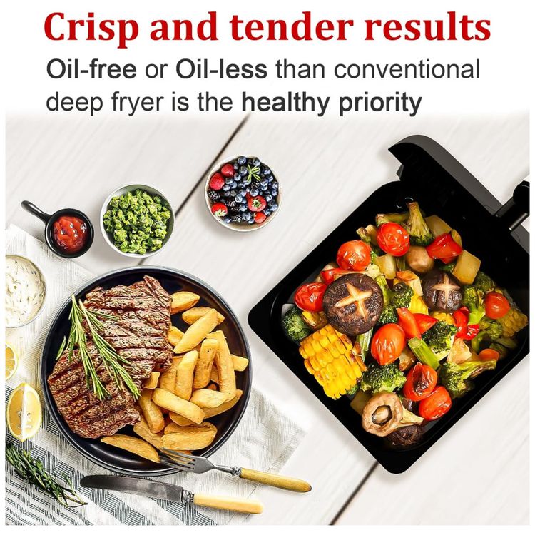 Forno-Air-Fryer-588L-com-Tela-LED-e-12-Funcoes-de-Imagem-4