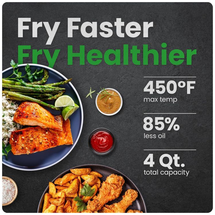 Fritadeira-Eletrica-Air-Fryer-37L-com-4-Predefinicoes-Imagem-1