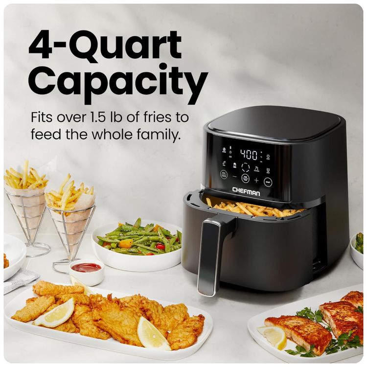 Fritadeira-Eletrica-Air-Fryer-37L-com-4-Predefinicoes-Imagem-2