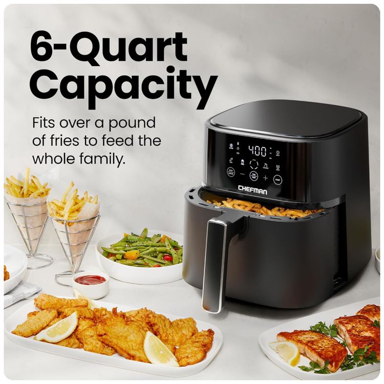 Fritadeira-Eletrica-Air-Fryer-57L-com-4-Predefinicoes-Imagem-2