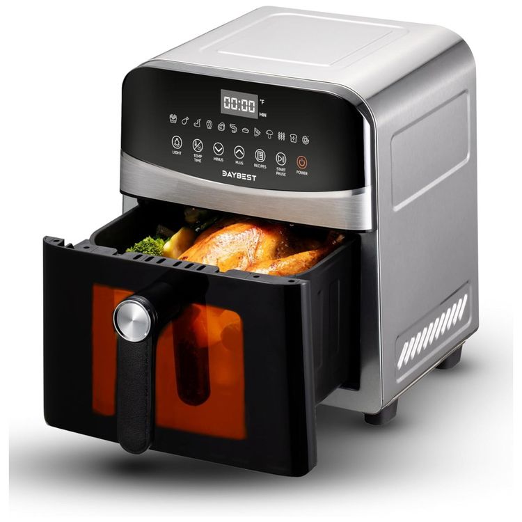 Fritadeira-Air-Fryer-6-Litros-em-Aco-Inoxidavel-110V-Imagem-0