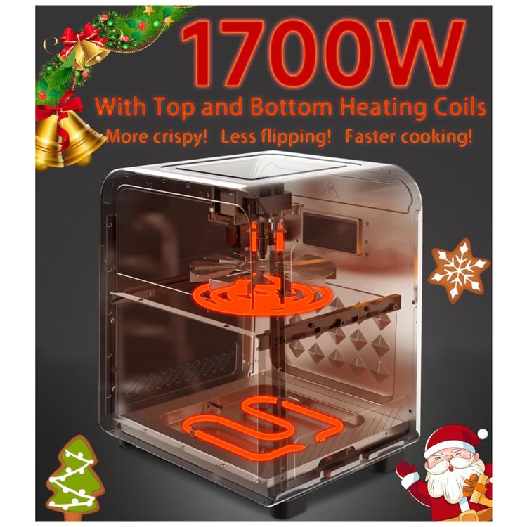 Fritadeira-Air-Fryer-6-Litros-em-Aco-Inoxidavel-110V-Imagem-2