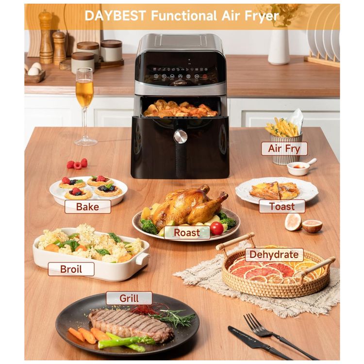 Fritadeira-Air-Fryer-6-Litros-em-Aco-Inoxidavel-110V-Imagem-6