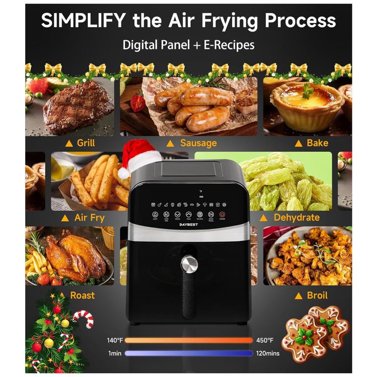Air-Fryer-6L-com-12-Predefinicoes-Janela-de-Visualizacao-e-Imagem-3