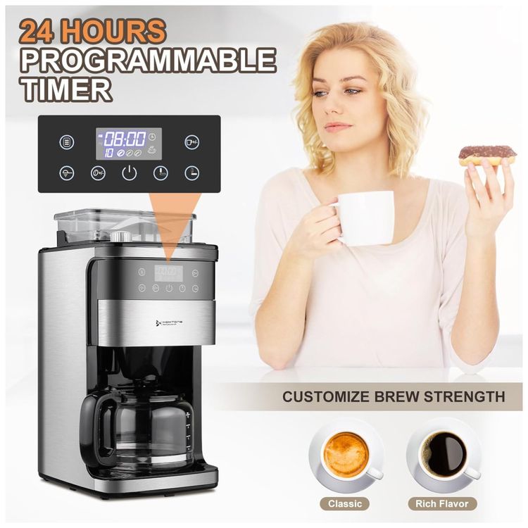 Cafeteira-Programavel-10-Xicaras-com-Moedor-de-Cafe-Imagem-7