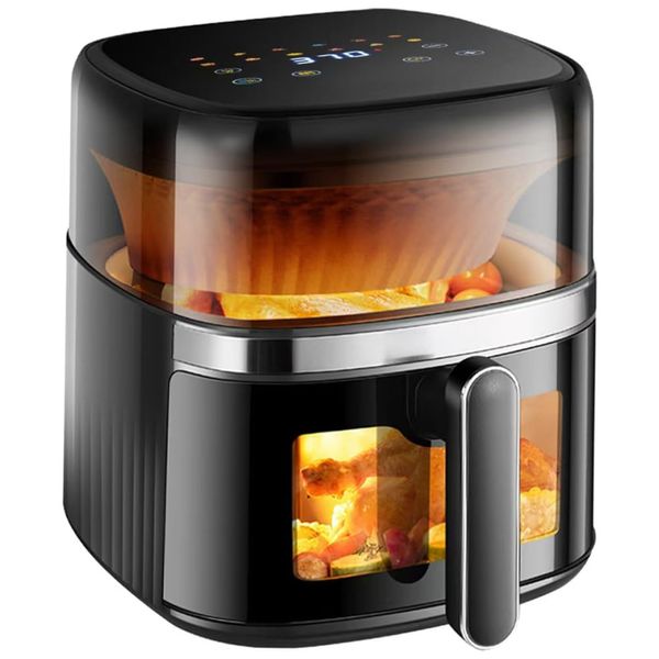 Air-Fryer-57L-com-Controle-Digital-de-Predefinicoes-Cesta-Imagem-0