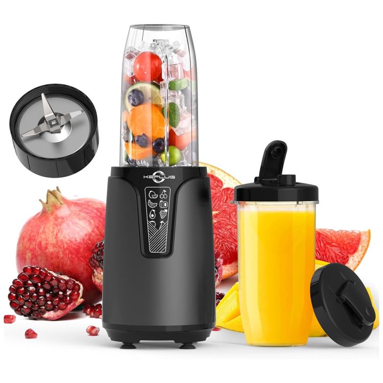 Liquidificador-Portatil-para-Shakes-e-Smoothies-com-2-Copos-Imagem-0