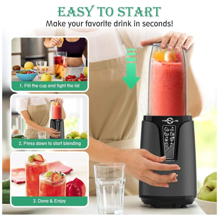 Liquidificador-Portatil-para-Shakes-e-Smoothies-com-2-Copos-Imagem-3