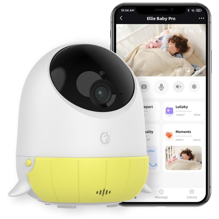 Monitor-de-Bebe-Ellie-com-Camera-2K-HD-Audio-e-Alerta-de-Imagem-0