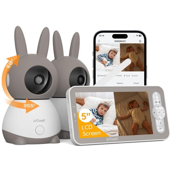 Baba-Eletronica-com-Monitor-de-Video-de-Tela-Dividida-2-Imagem-0