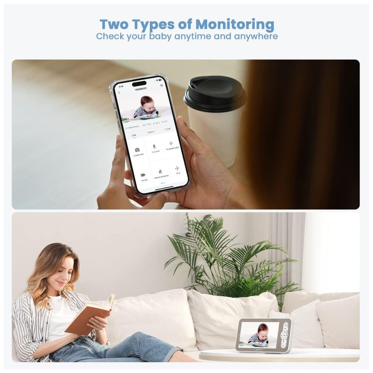 Baba-Eletronica-com-Monitor-de-Video-de-Tela-Dividida-2-Imagem-2