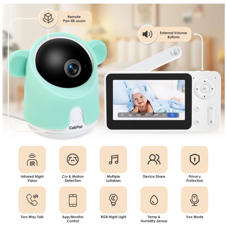Baba-Eletronica-com-Monitor-Camera-e-Audio-1080P-Deteccao-Imagem-1