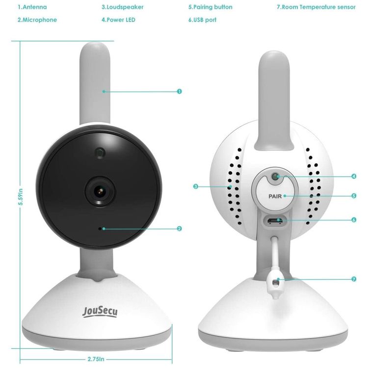 Baba-Eletronica-com-Monitor-Camera-Visao-Noturna-Imagem-7